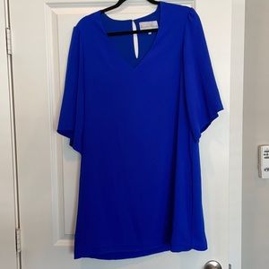 Charles Henry shift dress